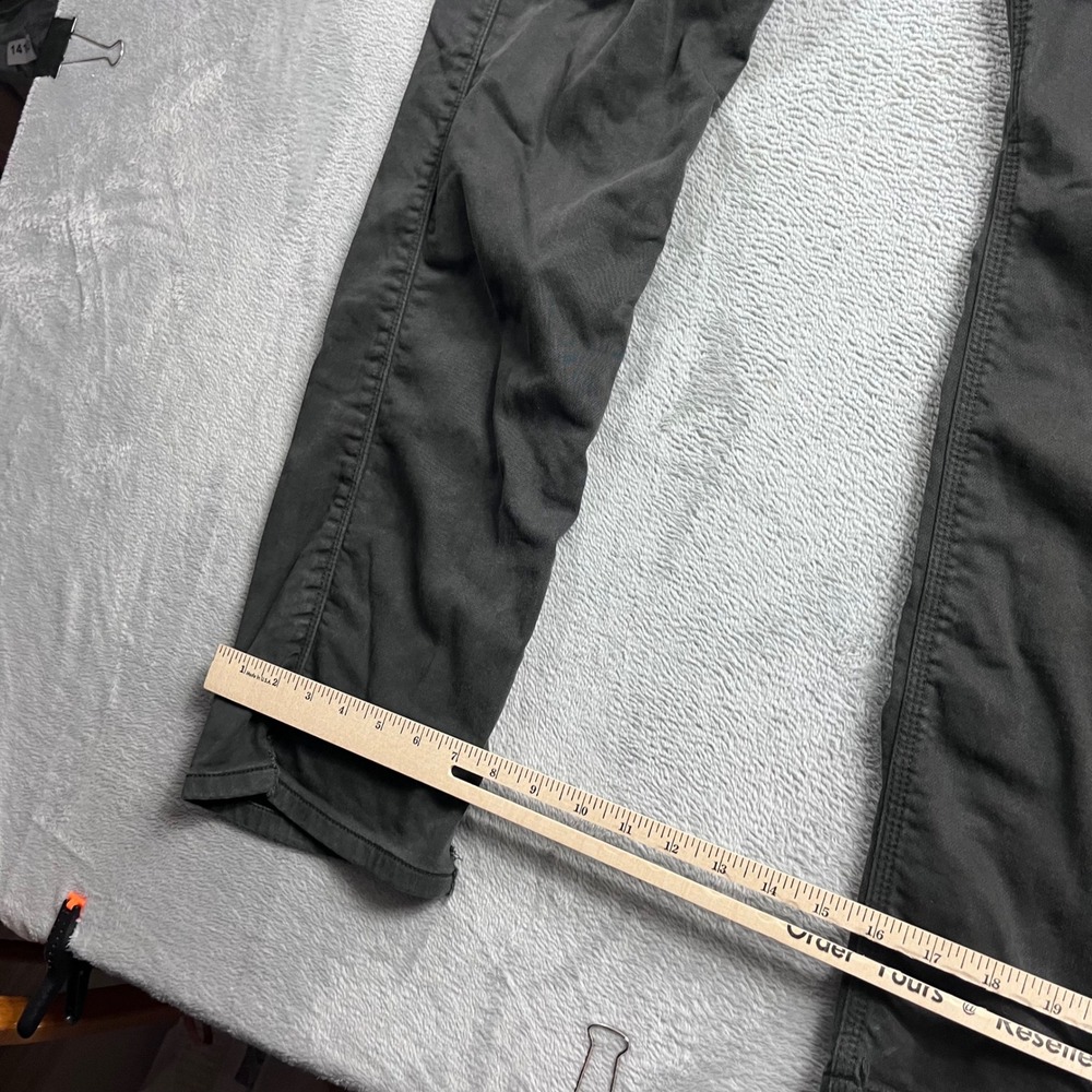 DU/ER Performance Denim Straight Fit Charcoal Grey Pants Mens 34x32 - Picture 9 of 14